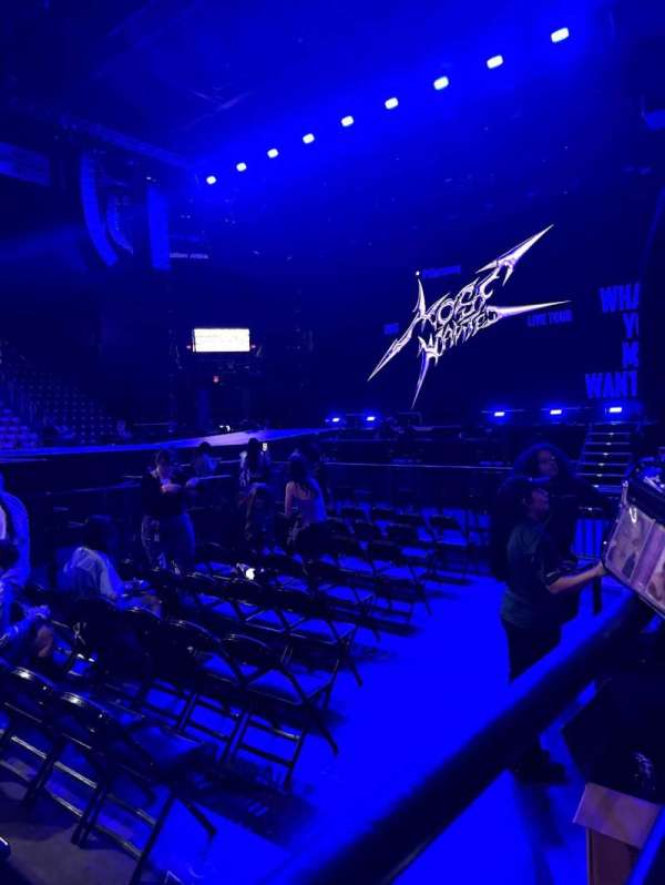 EagleBank Arena, section: 101, row: AA, seat: 8