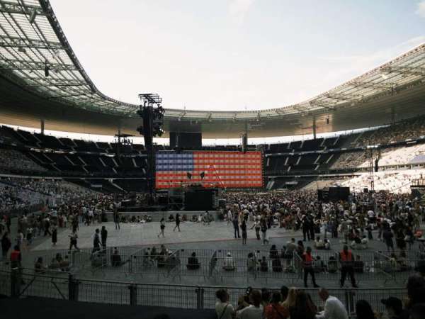 Stade de France, section: Y10, row: 13, seat: 19