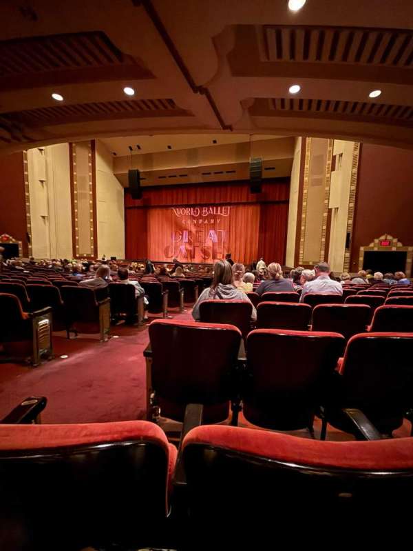 Adler Theatre, section: D, row: W, seat: 2