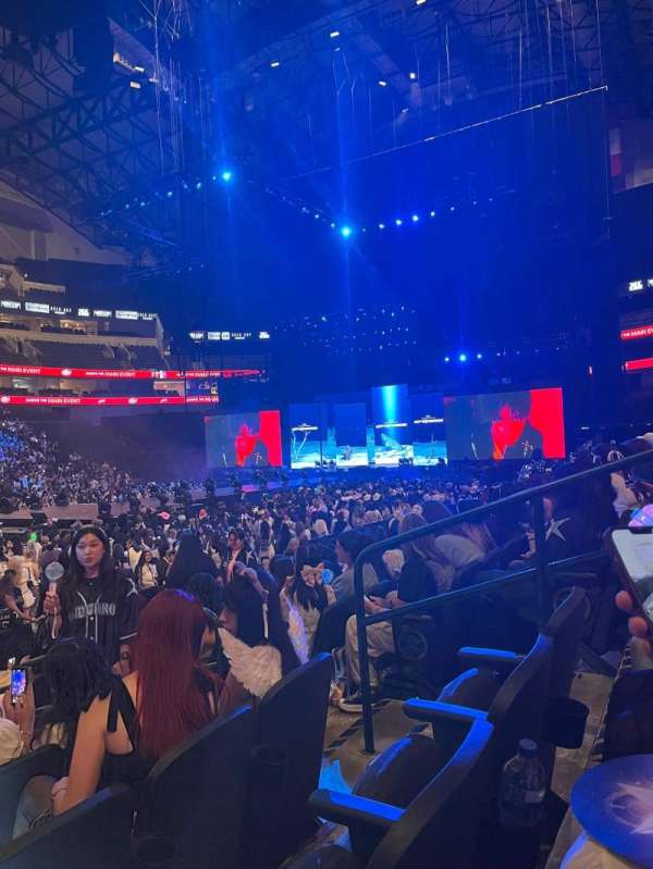 American Airlines Center, section: 108, row: J, seat: 5