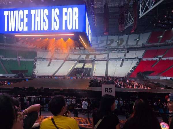 Philippine Arena, section: VIP seated R5, row: 17, seat: 8