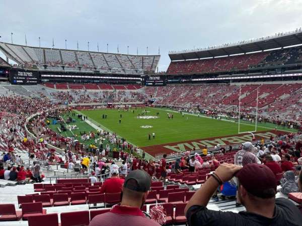 Bryant-Denny Stadium, section: N-8, row: 48, seat: 6