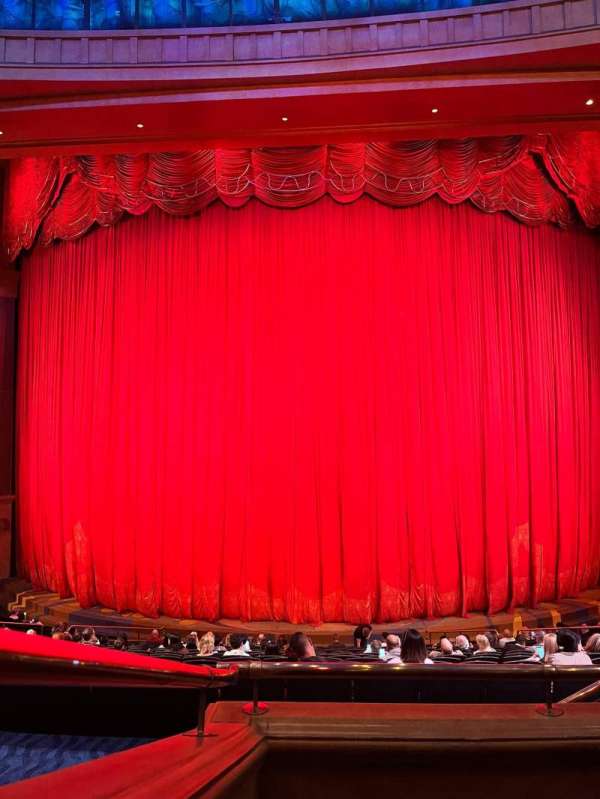 O Theatre, section: 203, row: P, seat: 7