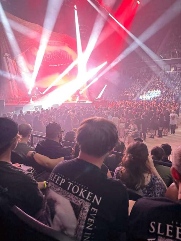 First Horizon Coliseum, section: 109, row: CC, seat: 6