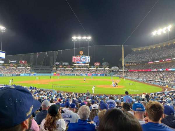 Dodger Stadium, section: 7FD, row: S, seat: 9