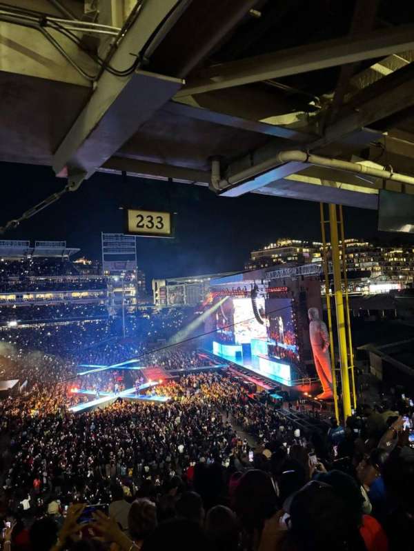 Nationals Park, section: 233, row: P, seat: 10