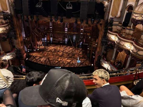 Victoria Palace Theatre, section: Grand Circle, row: D, seat: 15