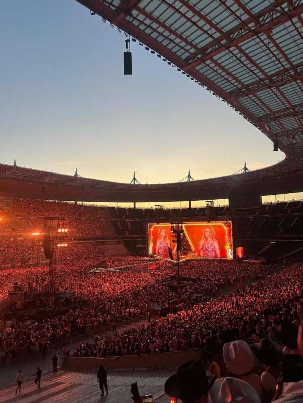 Stade de France, section: C4, row: 38, seat: 21