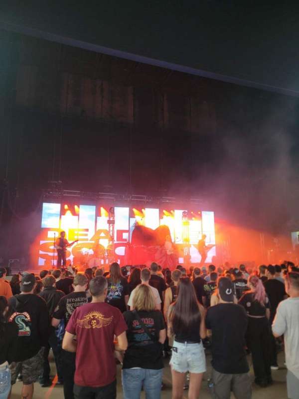 PNC Pavilion At Riverbend, section: 101, row: A, seat: 25