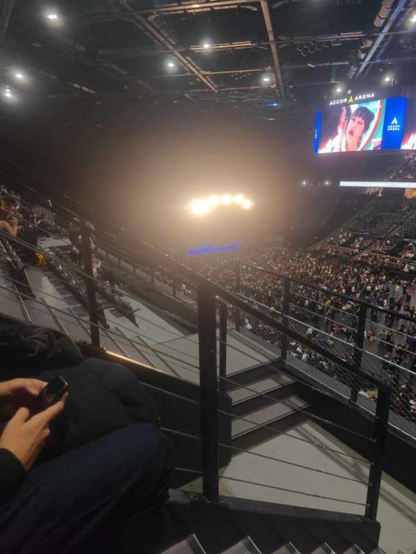 Accor Arena, section: Balcon R, row: 84, seat: 15