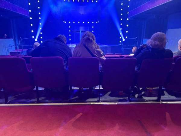 Charing Cross Theatre, section: Stalls, row: K, seat: 6