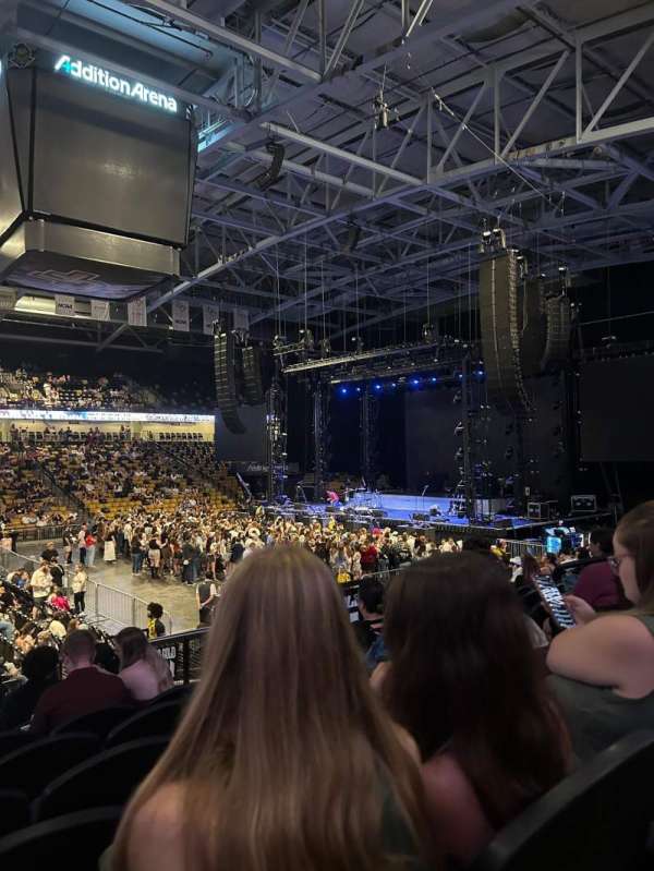 Addition Financial Arena, section: 116, row: Q, seat: 6