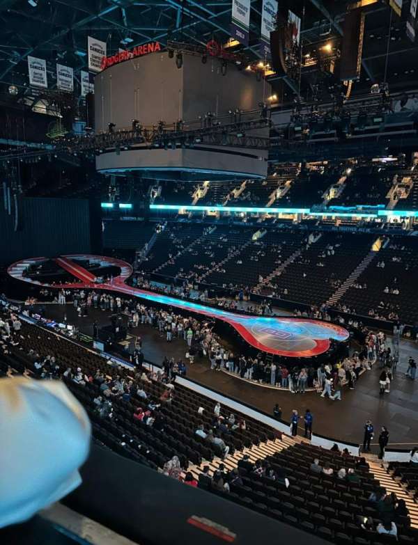 Rogers Arena, section: 320, row: 1, seat: 1