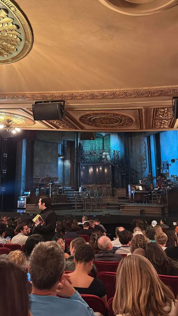 Walter Kerr Theatre, section: Orchestra R, row: R, seat: 14
