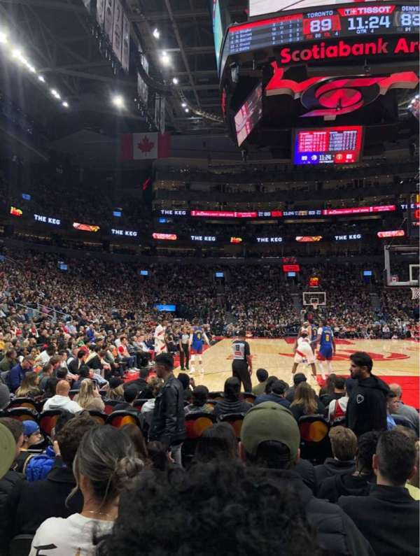 Scotiabank Arena, section: 103, row: G, seat: 7