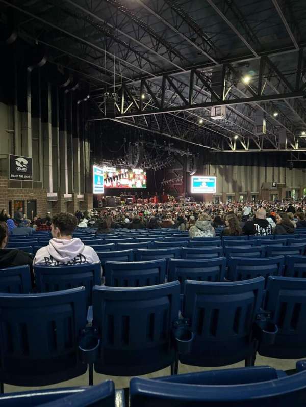 Cascades Amphitheater, section: 270, row: R, seat: 24