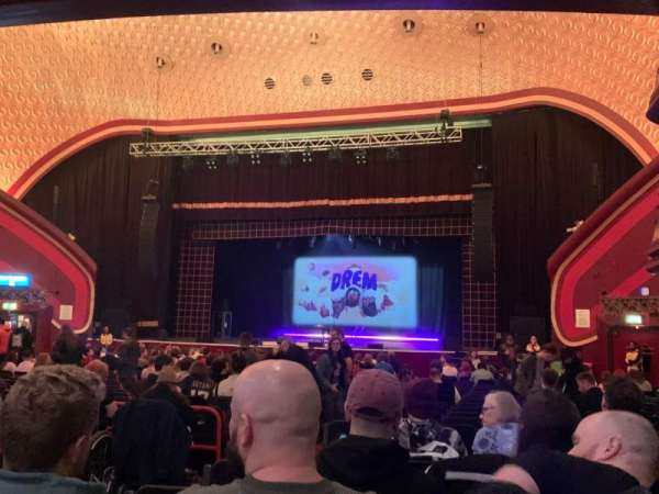 O2 Apollo Manchester, section: Stalls, row: BB, seat: 13