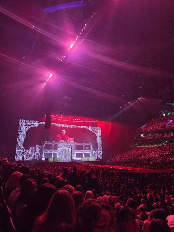 Co-op Live, section: 105, row: 7, seat: 104
