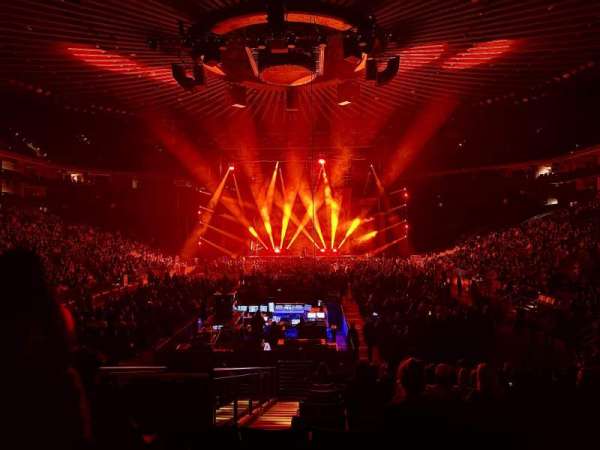 Oakland Arena, section: 107, row: 12, seat: 16