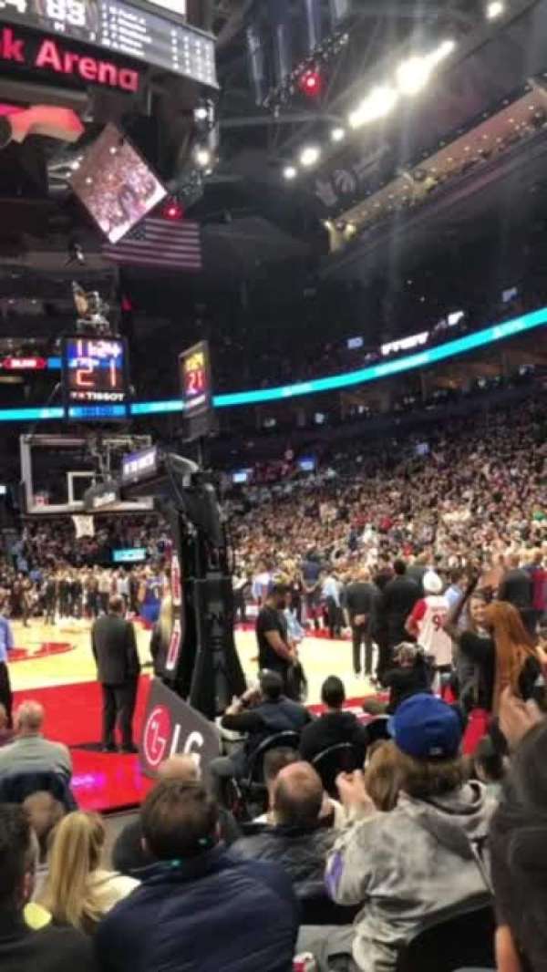 Scotiabank Arena, section: 103, row: G, seat: 7