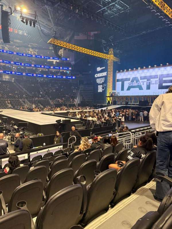 Climate Pledge Arena, section: 14, row: F, seat: 9
