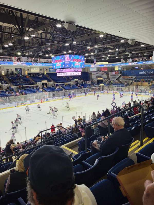 Dow Event Center, section: U10, row: R, seat: 6