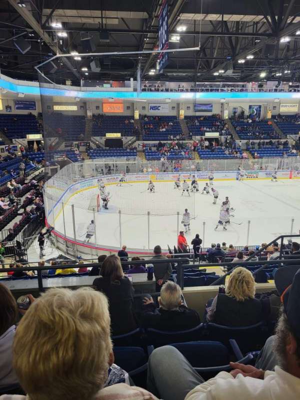 Dow Event Center, section: U10, row: R, seat: 6