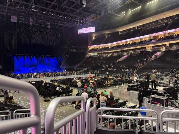 Fiserv Forum, section: 103, row: 8, seat: 5