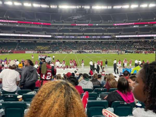 Lincoln Financial Field, section: 119, row: 9, seat: 8