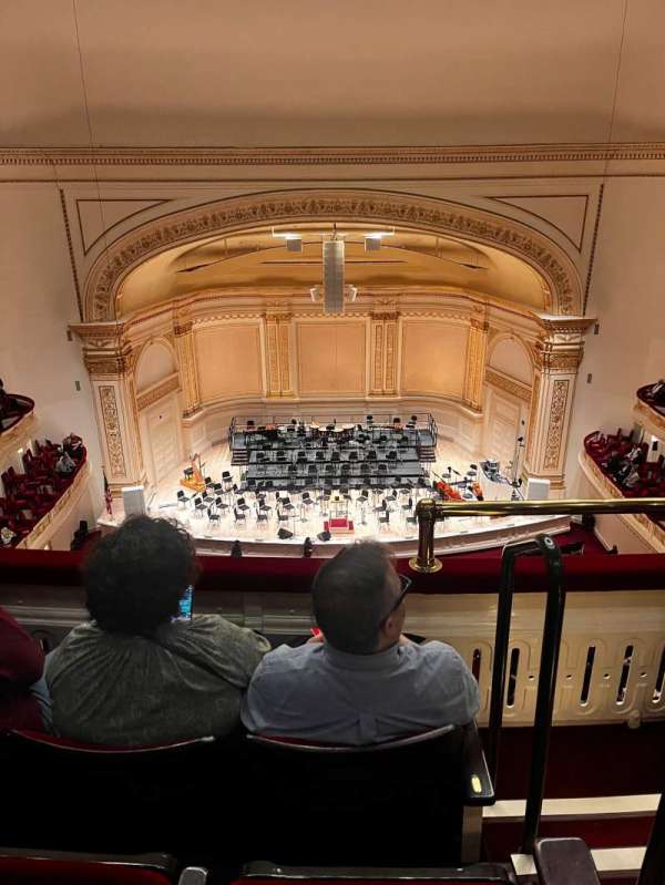 Carnegie Hall, section: Lower Balcony LC, row: C, seat: 101