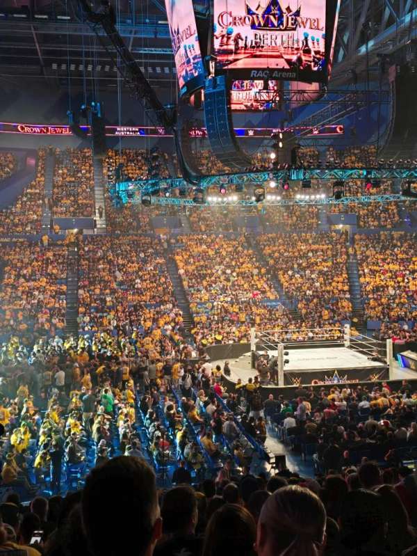 RAC Arena, section: 215, row: T, seat: 13