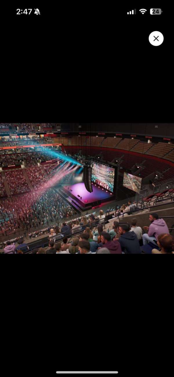 Amerant Bank Arena, section: 301, row: 7, seat: 4