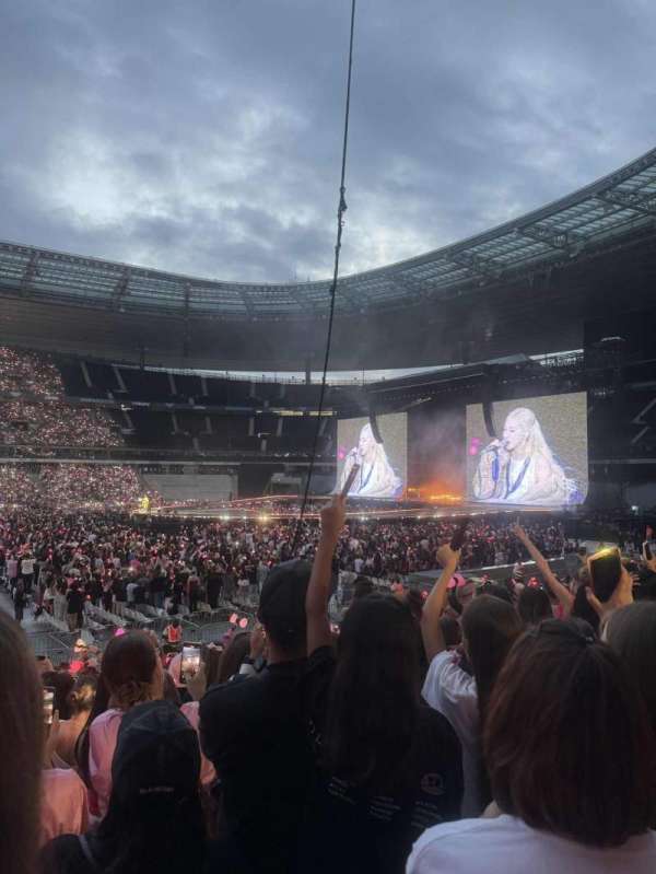 Stade de France, section: G6, row: 18, seat: 23