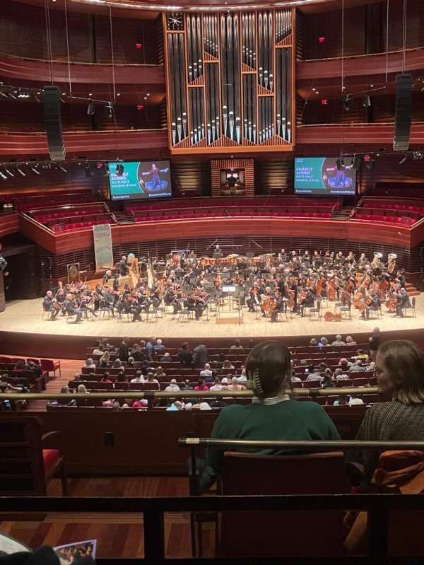 Marian Anderson Hall at the Kimmel Center, section: Tier 1, row: B, seat: 108