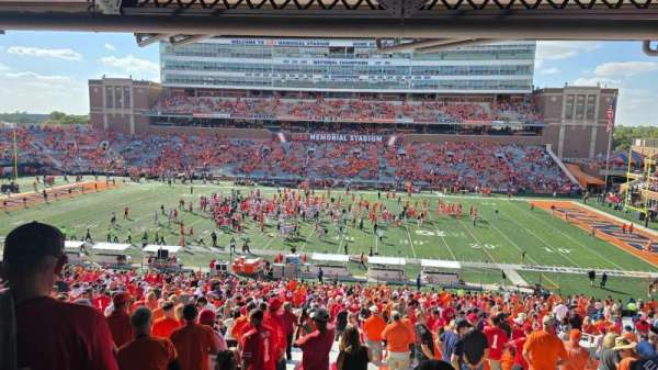 Gies Memorial Stadium, section: 104, row: 57, seat: 11