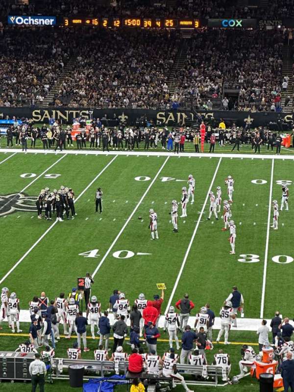 Caesars Superdome, section: 310, row: 13, seat: 19