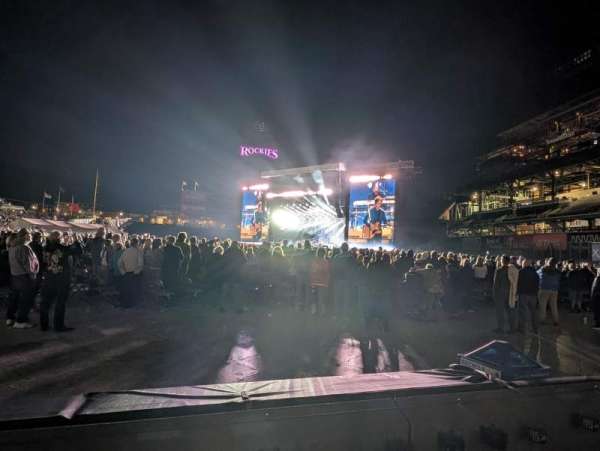 Coors Field, section: 117, row: 3, seat: 15