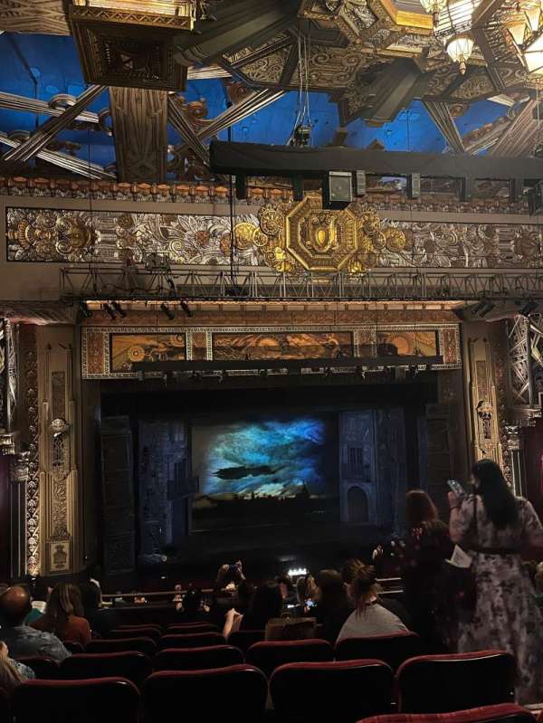 Hollywood Pantages Theatre, section: Mezzanine LC, row: H, seat: 304