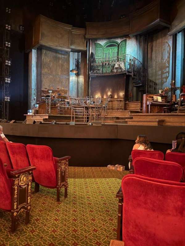 Walter Kerr Theatre, section: Orchestra R, row: F, seat: 2