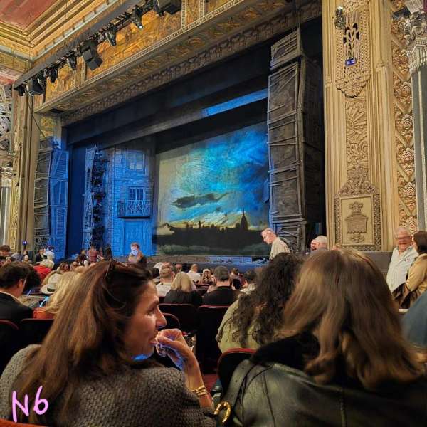 Hollywood Pantages Theatre, section: Orchestra R, row: N, seat: 6