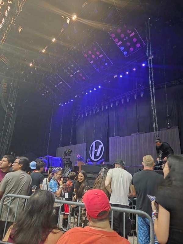 iThink Financial Amphitheatre, section: 1, row: G, seat: 9