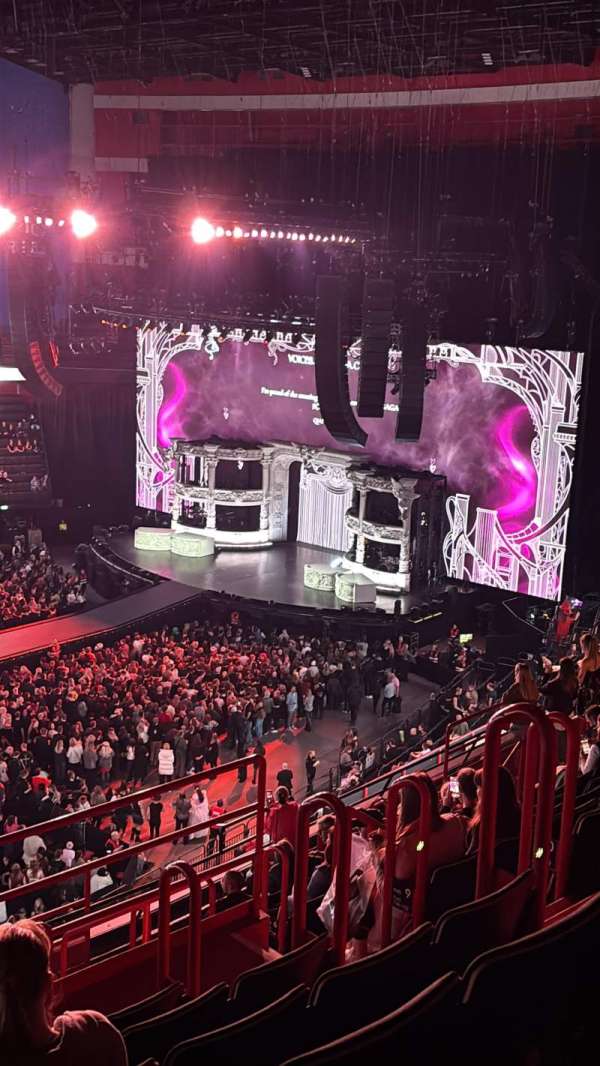 Avicii Arena, section: B22, row: 14, seat: 117