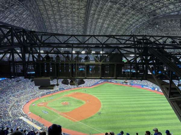 Rogers Centre, section: 513, row: 33, seat: 10