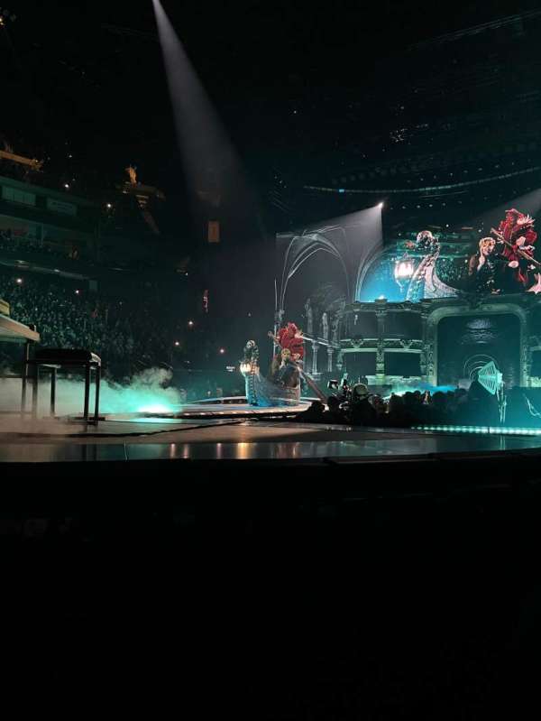 Chase Center, section: Floor 4, row: 7, seat: 1
