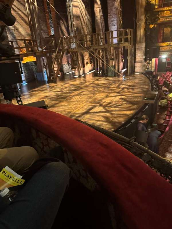 Richard Rodgers Theatre, section: BOX A, row: 1, seat: 3