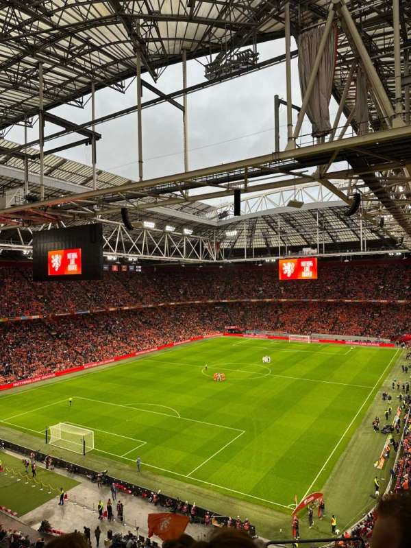 Johan Cruijff ArenA, section: 410, row: 15, seat: 120