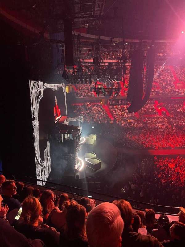 Avicii Arena, section: B5, row: 6, seat: 84