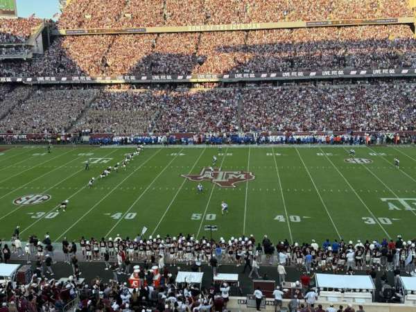 Kyle Field, section: LC6, row: 5