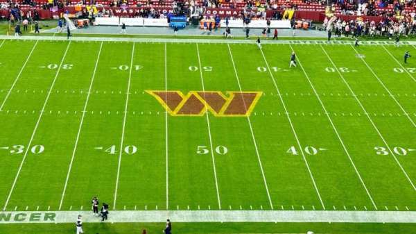 Northwest Stadium, section: 401, row: 1, seat: 9