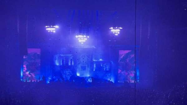 Oakland Arena, section: 108, row: 14, seat: 4